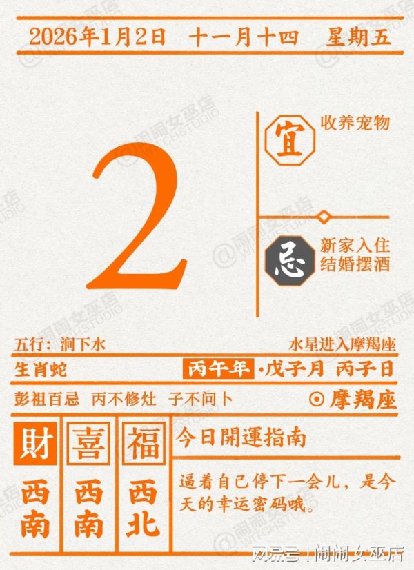 十大股票配资公司 星历0102：巨蟹适合阅读书籍 摩羯关注日常消费